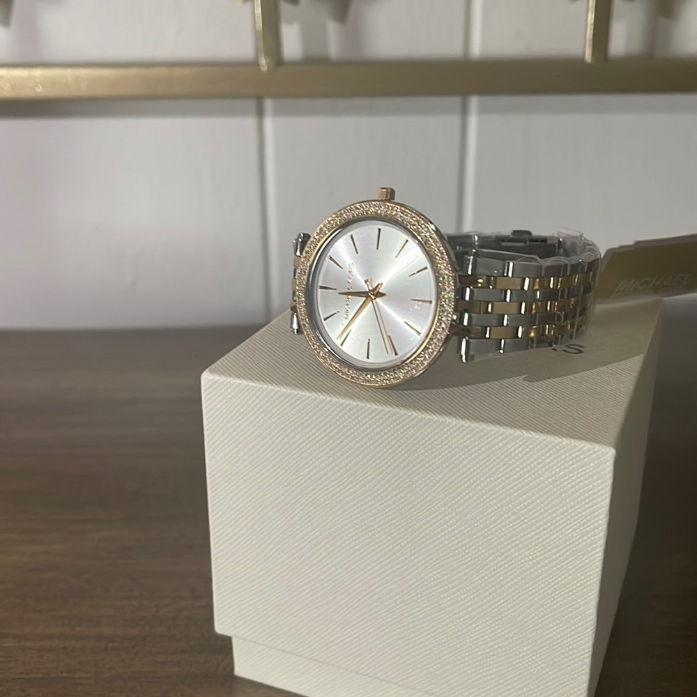 MICHAEL KORS Women's Two - Tone Bracelet Watch , 39mm - Picture 8 of 10